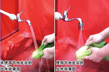 節(jié)水效果比較圖