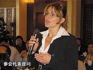 參會(huì)代表提問