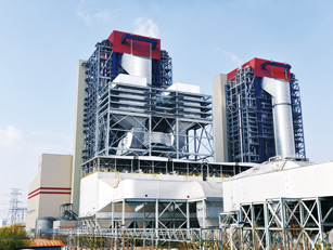 國內(nèi)首臺安裝脫硝系統(tǒng)的百萬千瓦機組