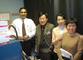 在加拿大多倫多訪問