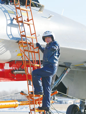 李國恩登機試飛
