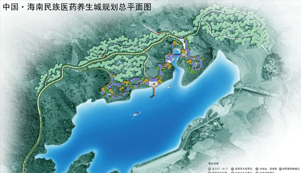 規(guī)劃總平面彩圖