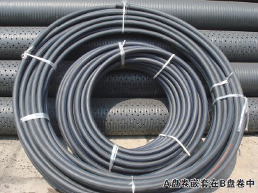 A盤卷嵌套在B盤卷中