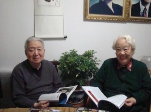 閔恩澤院士與夫人陸婉珍在一起