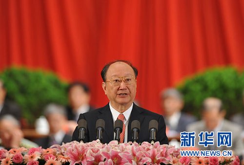 中國(guó)工程院院長(zhǎng)徐匡迪致開幕詞