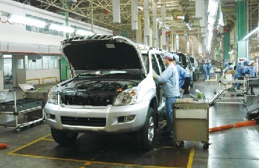 長春一汽生產(chǎn)線