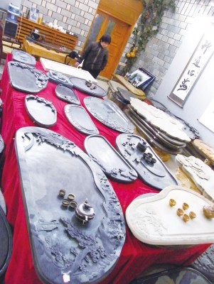 易水石質(zhì)茶海