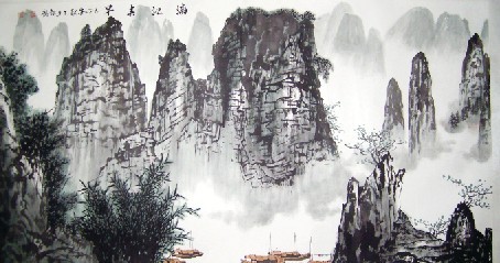 于銀龍先生作品/漓江春早