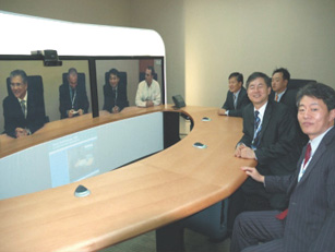 思科遠程視頻會議實景