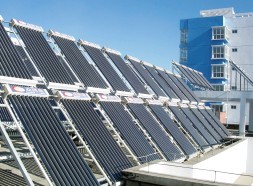 李家畔生態(tài)生活小區(qū)多層公寓樓太陽(yáng)能熱水工程